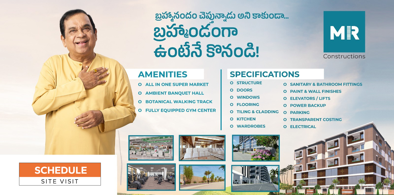 Buy 2bhk flats for sale in Guntur